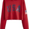 WOMEN'S GYM CROP HOODIE SWEATSHIRT - Image 5